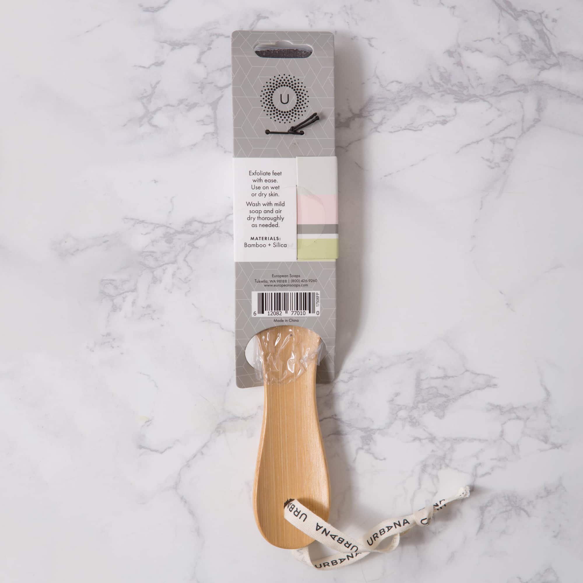 European Soaps Foot Paddle Bamboo